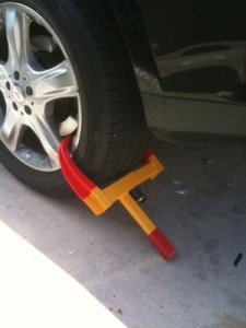 Heavy Duty Anti-Theft Tire Wheel Clamp Lock