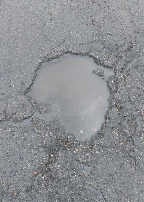 pothole