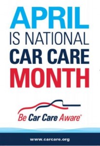 April is National Car Care Month