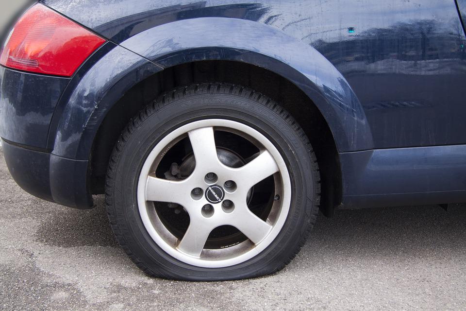 Flat Tire Image