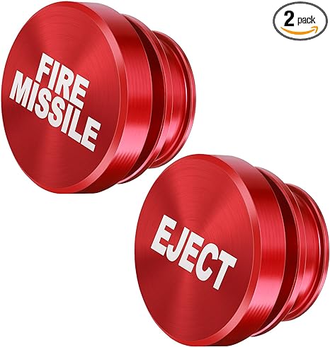 Red buttons for car cigarette lighter plug